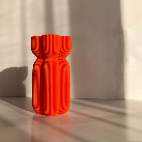 Lu Cop CARIBE VASE - Orange - D. Nation